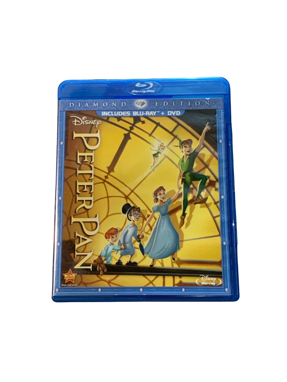 Disney Peter Pan Diamond Edition Blu-ray + DVD 2-Disc Combo Pack G Rated
